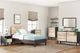 Signature Design by Ashley® Piperton 5-Piece Two-Tone Black/Brown Twin Panel Platform Bed Set-5