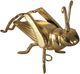 A & B Home Gold Aluminum Grasshopper Decorative Statute-0