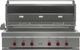 Wolf® 6-Burner Stainless Steel Built-In Natural Gas Grill-1