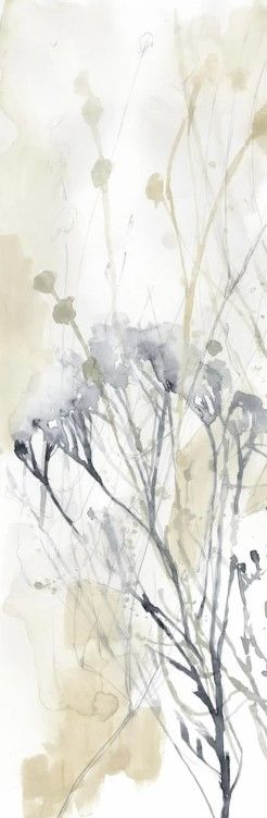 Classy Art Wildflower Line Contour I by Jennifer Goldberger Wall Art-2