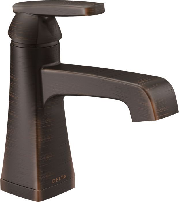 Delta Ashlyn® Venetian Bronze Single Handle Bathroom Faucet with Drain-0