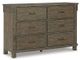 Signature Design by Ashley® Shamryn 4-Piece Grayish Brown Twin Panel Bed Set-2