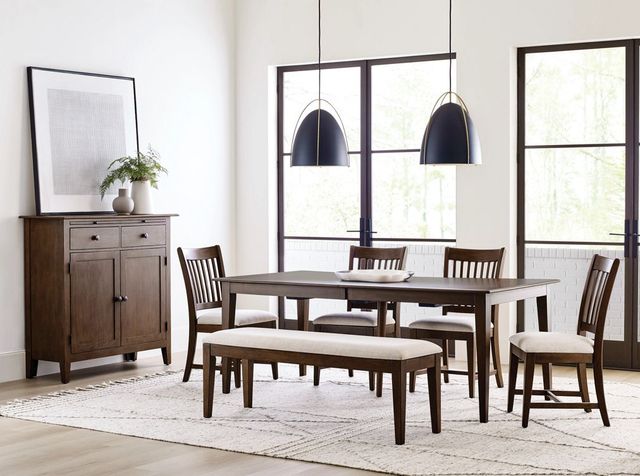 Kincaid® Kafe Mocha Rake Back Dining Chair-3