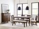 Kincaid® Kafe Mocha Rake Back Dining Chair-3