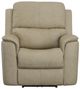 Flexsteel® Henry Beige Power Recliner with Power Headrest and Lumbar-1