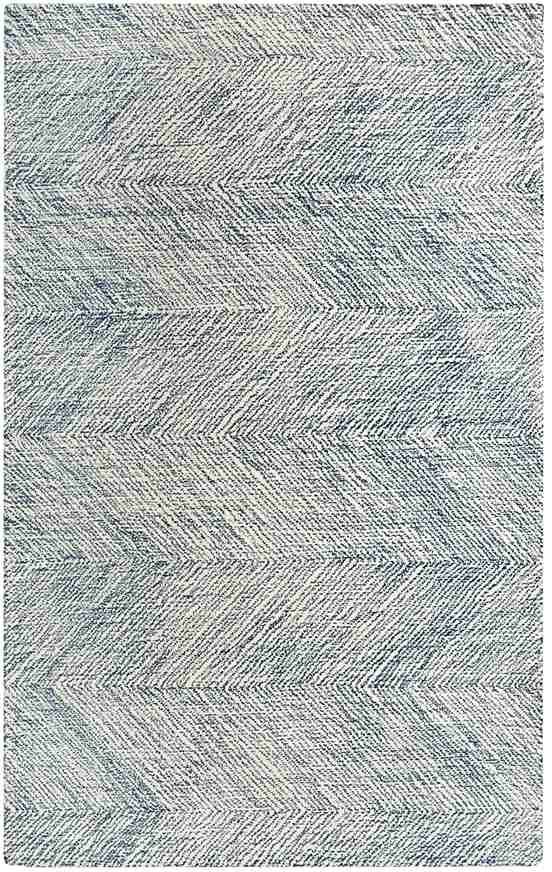 Rizzy Home Etchings Blue 5'x8' Rectangular Rug-0