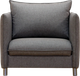 Luonto® Furniture Flipper Gray Cot Size Chair Sleeper-0