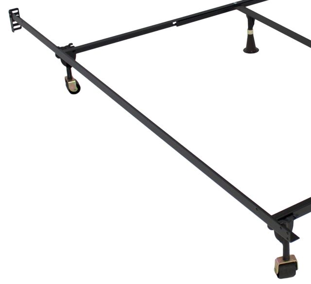 Home By Hollywood Atlas-Lock Keyhole Twin/Full/Queen with Center Support Bed Frame with Rollers-1