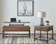 Coaster® Byers Brown Oak Lift Top Coffee Table with Sandy Black Base-2