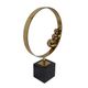 A & B Home Gold 12" Ring Statuary-0