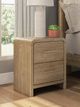 Signature Design by Ashley® Dovander Warm Natural Brown Nightstand-1