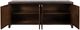 Jofran Inc. Gramercy Dark Chevron 4-Door Accent Cabinet-3