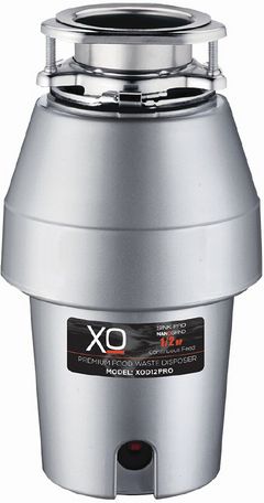 XO 0.5 HP Continuous Feed Stainless Steel Food Waste Disposer
