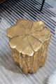 A & B Home Gold 20" Tree Trunk Stool-4