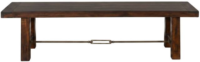 Sunny Designs™ Tuscany  Vintage Mocha Bench with Turnbuckle-2