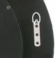 A & B Home Capiz Black/White Round Mirror-2