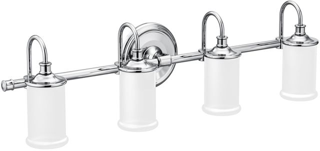 Moen® Belfield™ Chrome Four Globe Bath Light