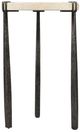 Hooker® Furniture Driftwood Gray Spot Table with Black Base-2