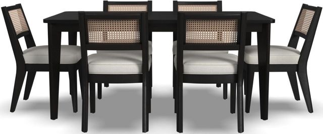 homestyles® Brentwood 7-Piece Black Rectangle Dining Set-1