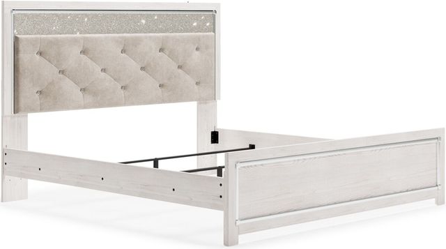 Signature Design by Ashley® Altyra 5-Piece White King Panel Bed Set-1