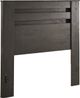 Signature Design by Ashley® Brinxton 2-Piece Charcoal King/California King Panel Headboard Set-1