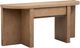 Magnussen Home® Hayden Golden Oat Demilune Sofa Table-0