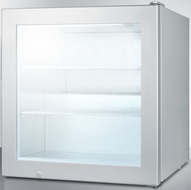 Summit Commercial® 24" 2.0 Cu. Ft. Stainless Steel Frame Compact All Freezer-1