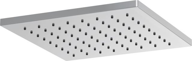 Brizo Essential™ Polished Chrome 12" Linear Square Single-Function Raincan Shower Head-0
