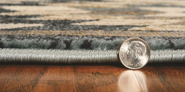 KAS Rugs Chester 5636 Slate Blue Pines 5'x8' Rug-1