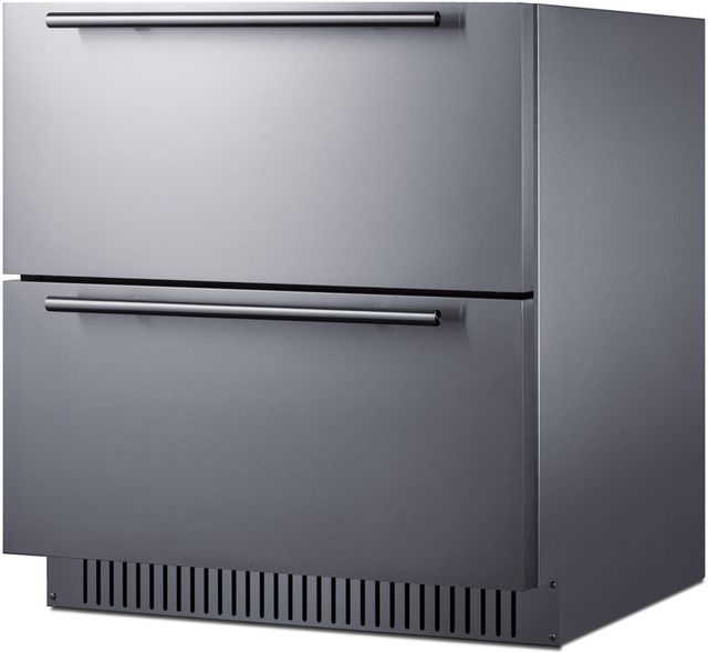 Summit® 30" Stainless Steel Refrigerator Drawer-2