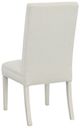 Fairfield® Customizable Entree Dining Straight Linen Tall Back Dining Chair-1