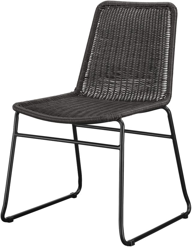 Coaster® Dacy 2-Piece Brown/Sandy Black Upholstered Dining Chairs-2