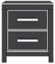 Table de chevet Zuraleus de Signature Design by Ashley® - Noir-1
