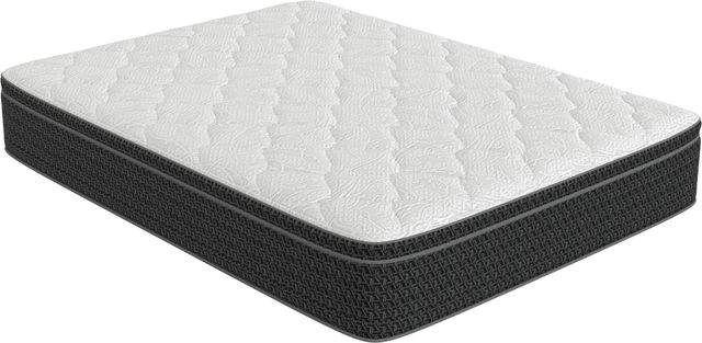 Corsicana Bedding Value 12" Innerspring Medium Firm Euro Top Twin XL Mattress-0