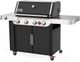 Weber® Genesis E-435 4-Burner Black Freestanding Propane Gas Grill-1