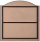 Renwil® Bandon Powder Coated Matte Black Mirror-3