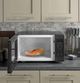 GE® 1.6 Cu. Ft. Black Stainless Steel Countertop Microwave-5