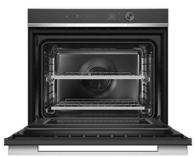Fisher & Paykel Series 7 30" Black Contemporary Single Electric Wall Oven-1