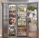 True® 42 in. 24.4 Cu. Ft. Stainless Steel Side By Side Refrigerator-1