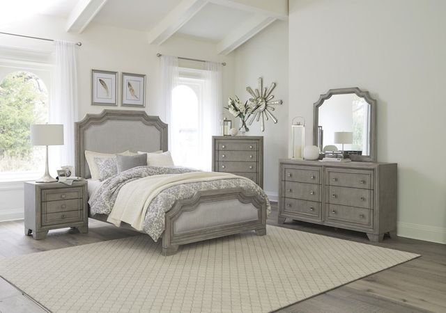 Homelegance® Colchester Gray Eastern King Bed-4