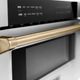 ZLINE Autograph Edition 1.2 Cu. Ft. Stainless Steel with Gold Accents Microwave Drawer-4