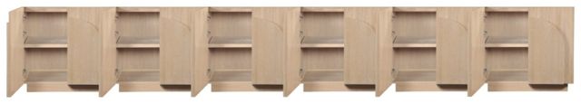 Meridian Furniture Navona 6-Piece Natural Oak Sideboard Set-2