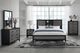 Global Furniture USA Lisbon Black/Gray Full Bookcase Bed-3