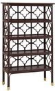 Stylecraft Tamara Day Walnut 5-Shelves Clover Shelf-0