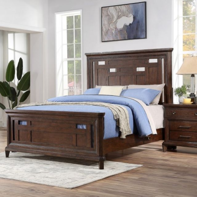 Winners Only® Kentwood Dark Brown King Bed-1