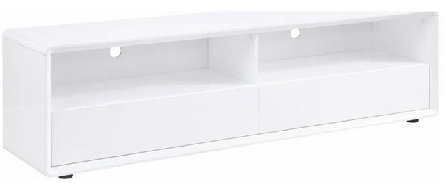 Coaster® Ellice White 71" TV Stand Media Console