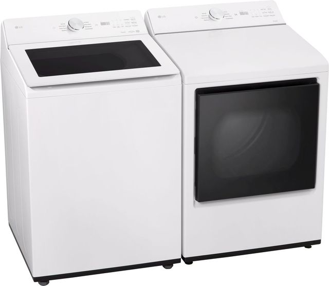 LG 7.3 Cu. Ft. Alpine White Front Load Gas Dryer -13