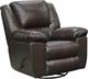 iAmerica Bruno Chocolate Chaise Swivel Glider Recliner-0