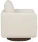 Coaster® Iris Ivory Upholstered Swivel Accent Chair-3