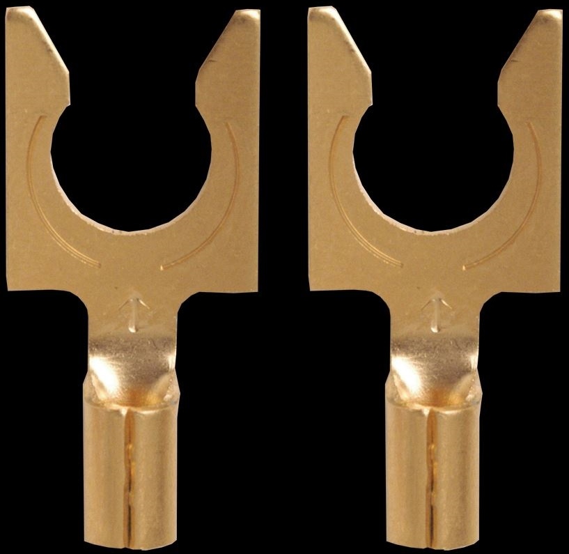 AudioQuest 1014/G Spade Gold Connectors - Thumbnail 2